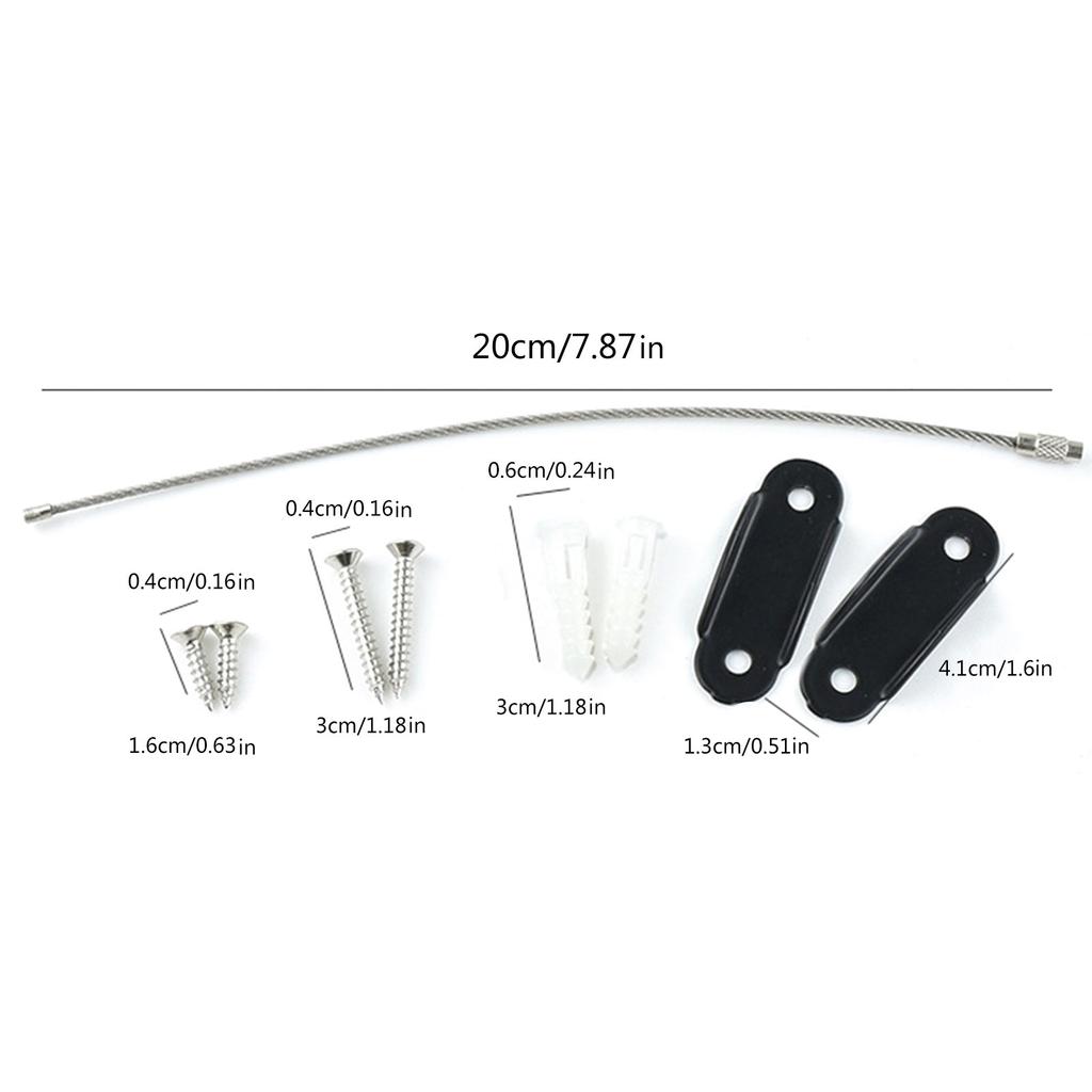 Регулируемые мебельные ремни против опрокидывания, настенные мебельные ремни безопасности, прочные усиленные мебельные ремни против опрокидывания