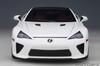 AUTOart Lexus LFA Готовое изделие 1/18 (Whitetest Белый/Черный углерод)