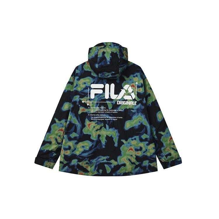 Fila Куртки Мужские С Принтом По Всей Поверхности С Капюшоном Умеренная Другое F11M239702F-ZA
