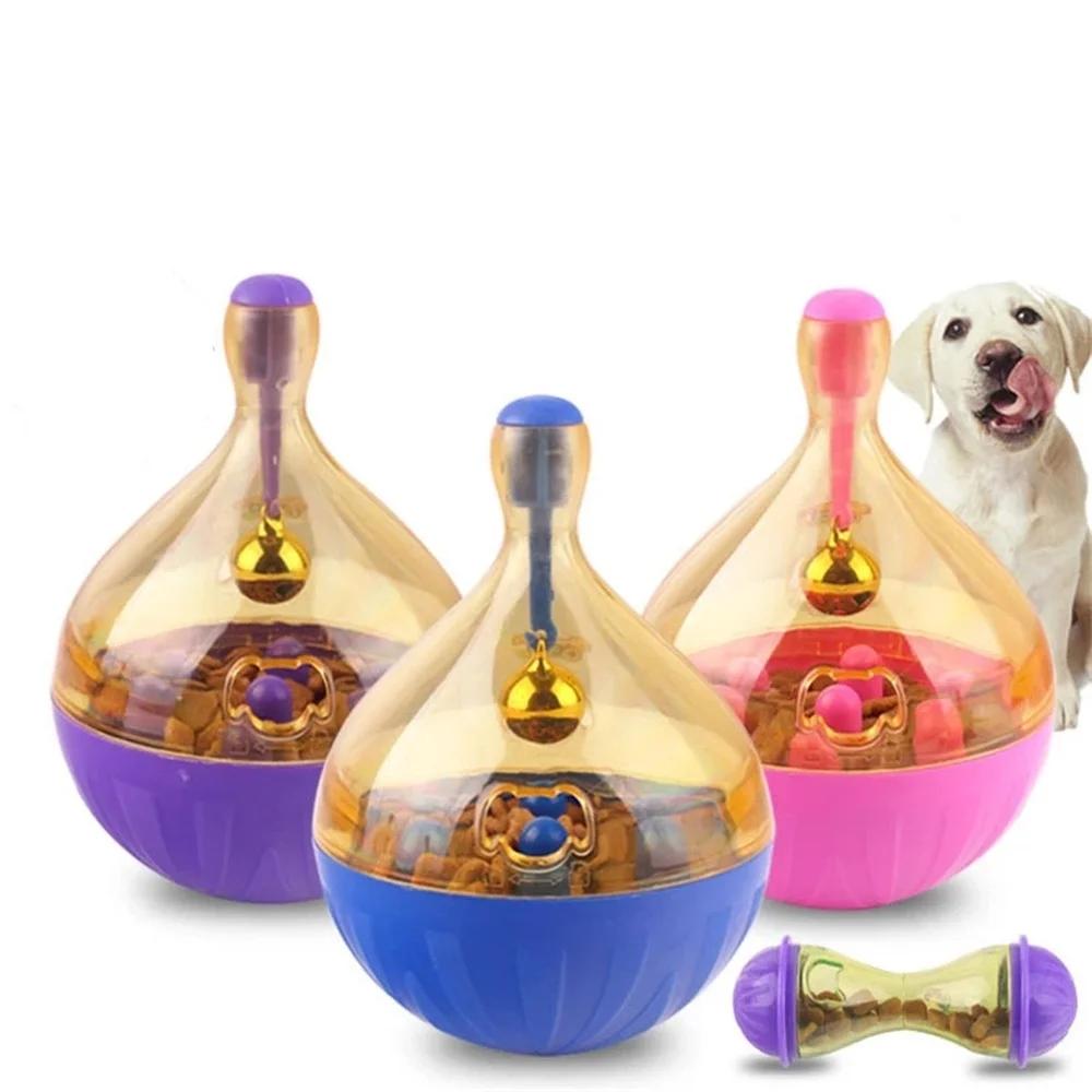 Игрушка для питомца в форме кости Веселая миска-кормушка Кот-неваляшка Просыпающаяся еда Игрушка-мяч для кошки Щенячья игрушка для питомца Тренировка питомца Упражнения Веселая миска