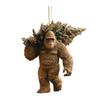 1/5Pcs Acrylic Sasquatch Hanging Decoration Home Office Christmas Tree Hanging 2D Flat Savage Wild