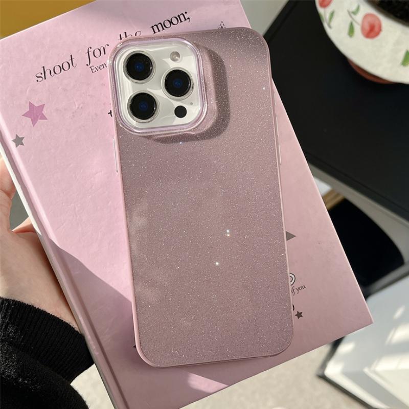 Модный блестящий противоударный чехол для телефона для iPhone 16 15 14 Plus 13 12 11 Pro Max 16 Защита всего объектива Бампер Задняя крышка