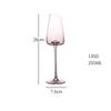 2 Pieces Wine Glass Handmade Red Wine Glass Art Big Belly Tasting Cup Ultra-Thin Crystal Burgundy Bordeaux Goblet Glass Glasses