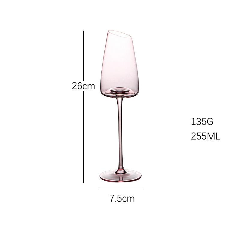 2 Pieces Wine Glass Handmade Red Wine Glass Art Big Belly Tasting Cup Ultra-Thin Crystal Burgundy Bordeaux Goblet Glass Glasses