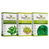 The Forest Herbs Natural Care From Nature 100% Organic Henna, Indigo, Amla Powder For Hair Black Combo Each 100Gms
