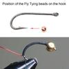 2mm/2.5mm/2.8mm/3.3mm/3.5mm Fishing Slotted Bead Tungsten Beads Tungsten Alloy Fly Tying Material