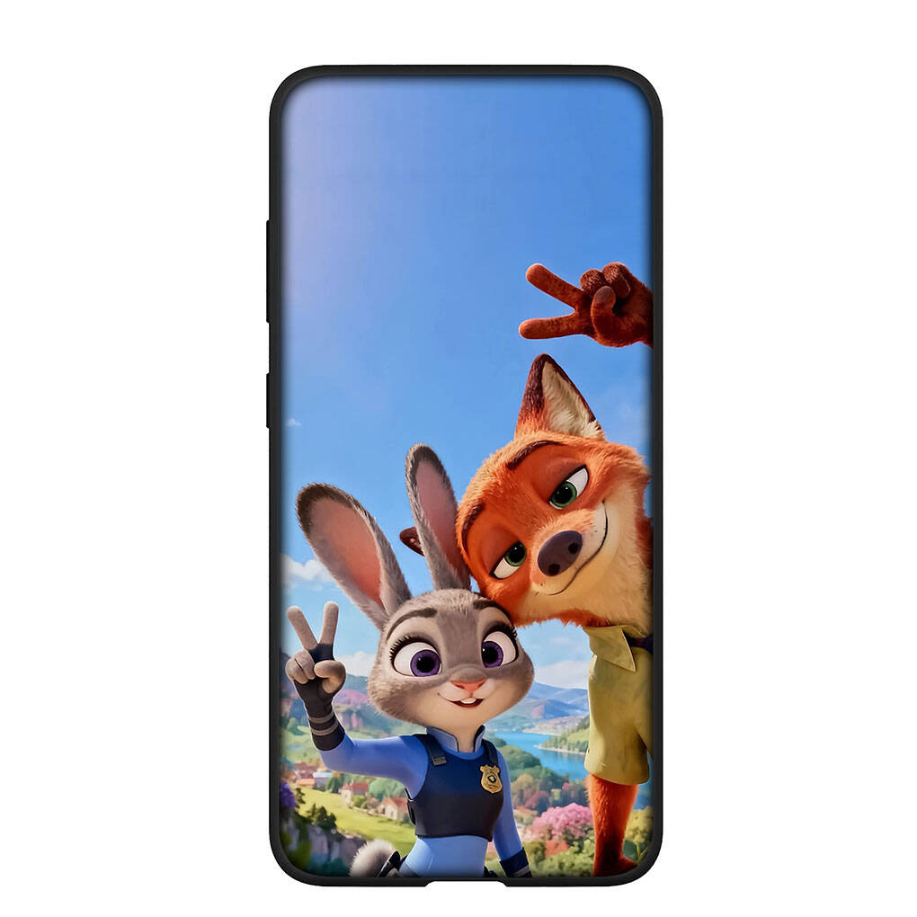 Чехол для телефона для iPhone 17 16 15 Plus X Huawei P30 P20 Lite Redmi Note 14 12 11 13 Pro Max OPPO A60 A80 A40 A18 A38 A54 Зверополис 2 Джуди Ник Гэри Cover