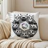 Tower Defense Japanese Game BBattle Cats Cushion Cover Pillowcase Antidustmite living Room Sofa Decor Cushion Room