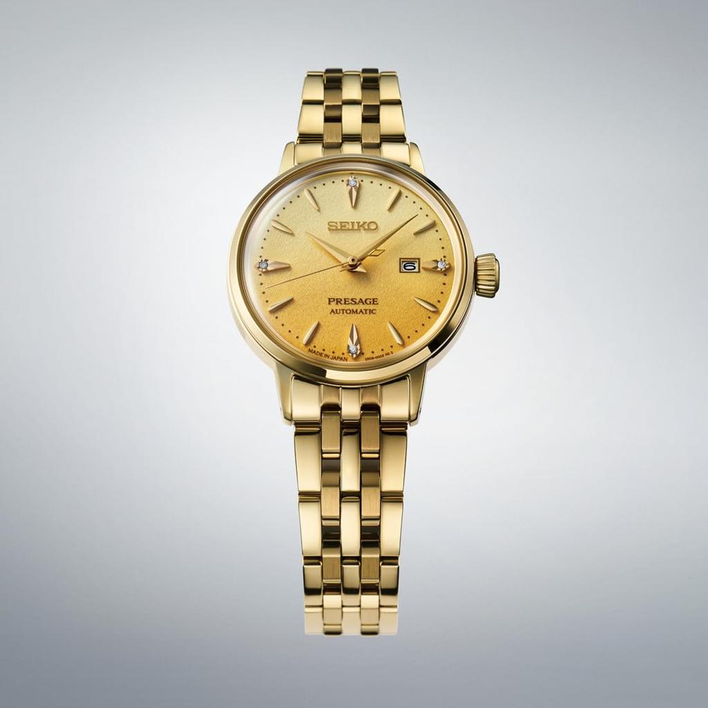 SEIKO Watch Presage Cocktail Time SRRW006 Watch 30mm Women's Yellow Gold