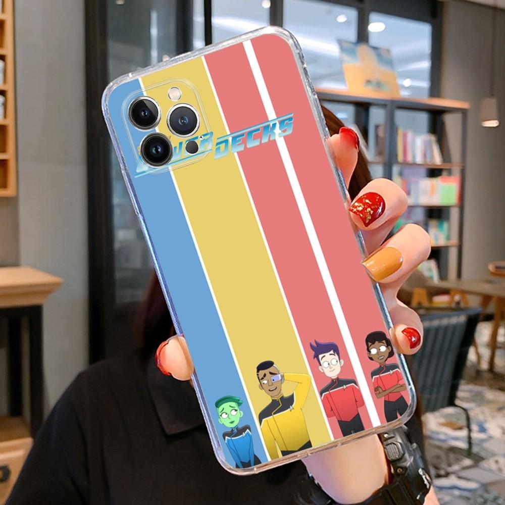 Чехол для телефона S-Stars T-Trek для iPhone 15 14 11 12 13 Mini Pro XS Max Чехол 6 7 8 Plus X XR SE 2020 Funda Shell