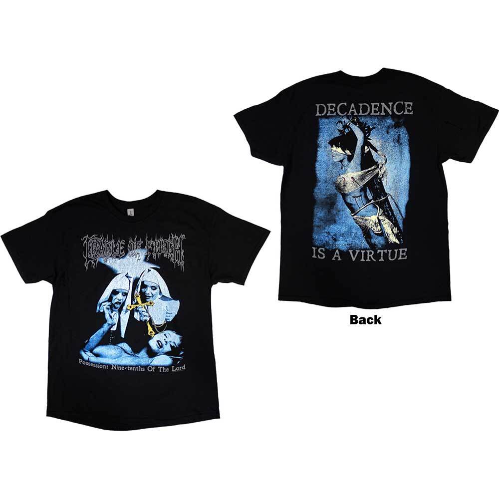Футболка Cradle Of Filth Decadence Черная Новая