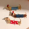 Cloth Dachshund Hairpin Cute Horsetail Holder Trendy Cartoon Shark Clip  Hair Accessories