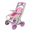 Игрушка "Кукольная коляска с шезлонгом" розовая