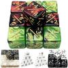10pcs/set Six Sided Dice D6 Counters +1/+1 and -1/-1 for Math Teaching Kid Arithmetic Toys Game Accessories