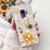 Чехол для Samsung Galaxy S9 SM-G960F Чехол Модный Цветок Мягкий Тонкий Задняя Крышка Для Samsung S9 Plus S 9 GalaxyS9 S9+ SM-G965F Capa