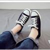 Womens and Mens Canvas Shoes Casual Cute Sneakers Low Cut Lace Up Fashion Comfortable for Walking