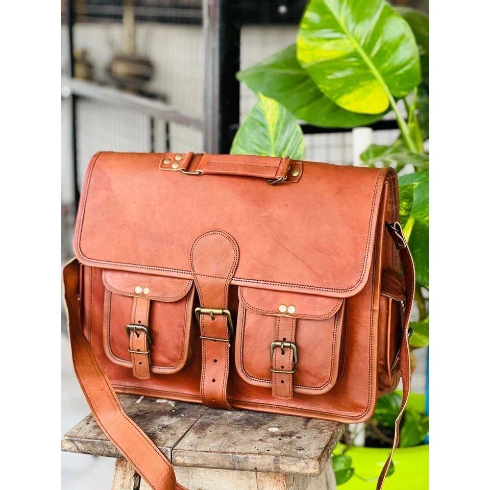 Сумка-мессенджер для ноутбука ручной работы, лучший выбор, винтажная