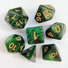 7pcs/lot Polyhedral Dice Set Double-Colors Dice D4 D6 D8 D10 D% D12 D20 for DND RPG Table Games