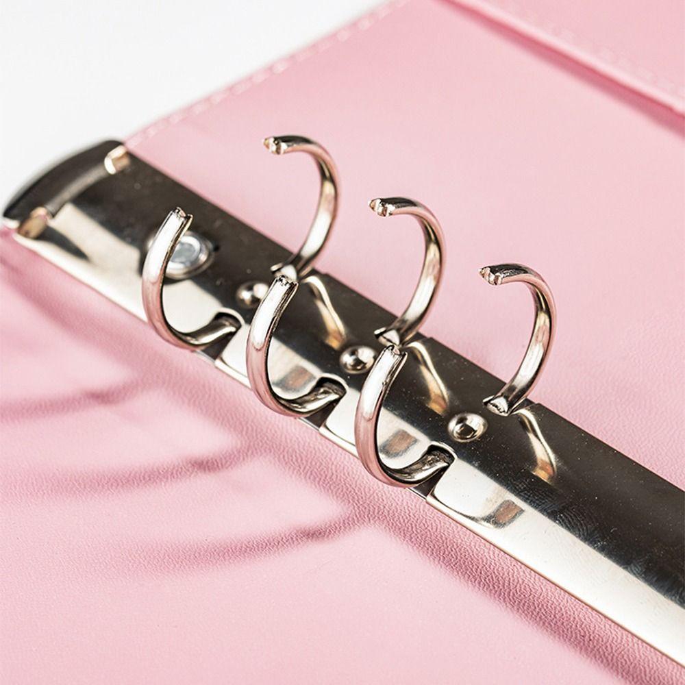 Colorful 100 Envelope Challenge Notebook PU Money Saving Binder Office Stationery Supplies