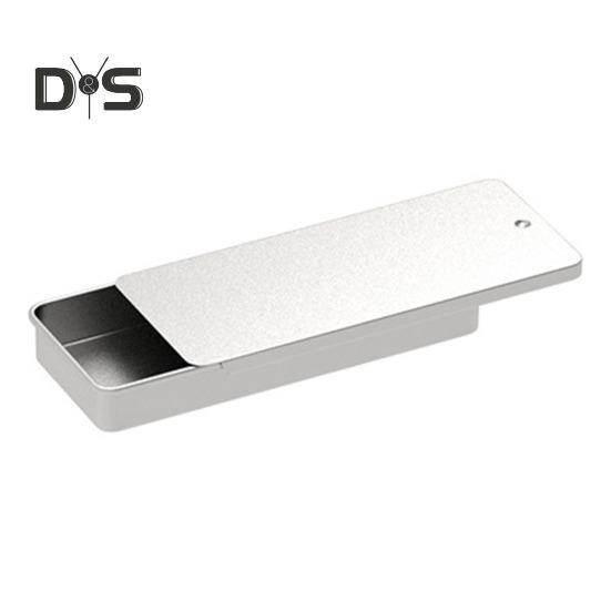 1/3 шт. металлический ящик для хранения гладкий край без заусенцев компактный дизайн портативный многоцелевой прямоугольный пустой мини металлический жестяной контейнер