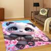3D Милый Лесной Панда Животное Ковер Коврик для Гостиной Дивана Дома Спальни Прихожей Кухни Декор, Детская Комната Нескользящий Ковер