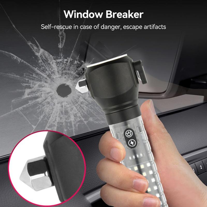 Telescopic Zoom Flashlight Rechargeable Portable Multifunctional Outdoor Strong Light Flashlight