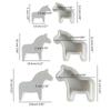 Horse Shaped Resin Molds Animal Resin Molds for DIY Candle Craft Gypsum Ornaments Cake Fondant Decorations Baking