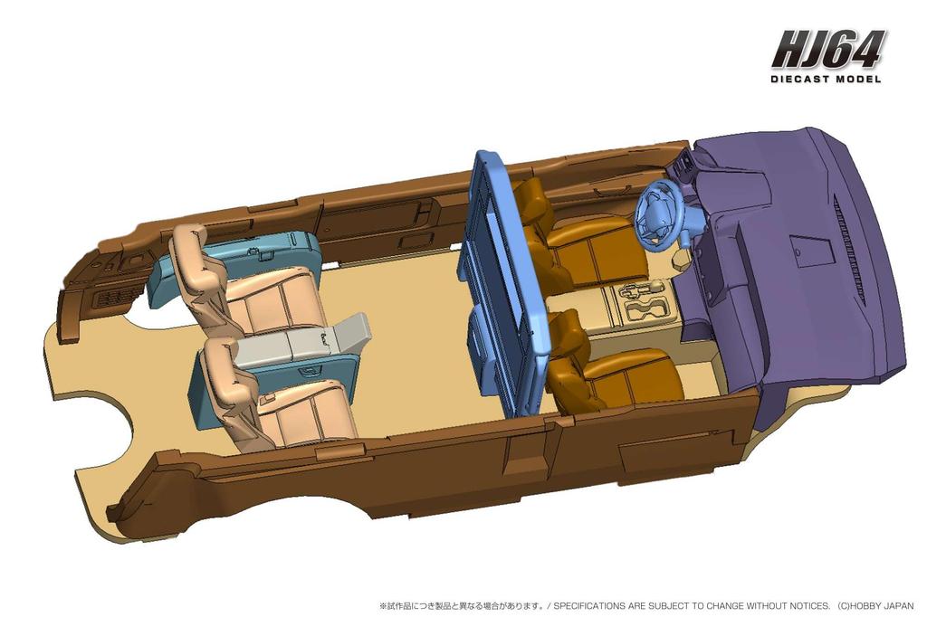 LEXUS LM500h графитово-черный стеклянный чешуйчатый 1/64 (LHD) / 4-местный