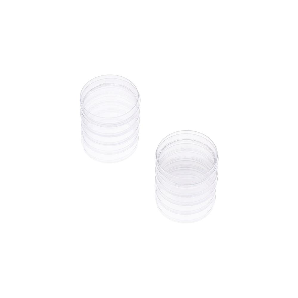 55x15mm 90x15mm Clear Petri Dish Sterile Petri Dishes Petri Dishes Bacteria Culture Dish