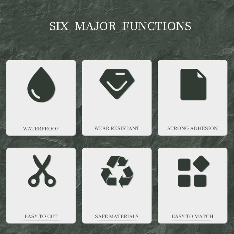 Стеновые панели из ПВХ с имитацией мрамора, 3D водонепроницаемые наклейки для украшения кухни, прочные клейкие обои для плитки и пасты