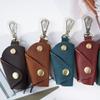 Роскошная мини-сумка для ключей из натуральной кожи, карманный брелок, органайзер для ключей для мужчин, чехол для ключей от машины, домашний