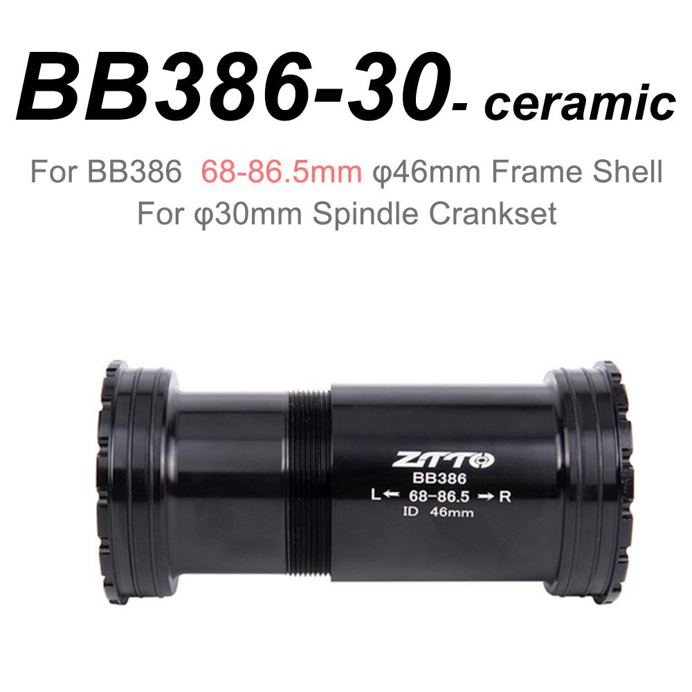 ZTTO BB386 Press Fit Велосипедная Каретка И Инструмент Для Установки Сталь Керамический Подшипник 24 30мм MTB Шоссейный Велосипед BB DUB GXP Шатунный Комплект