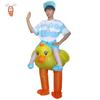 Надувной Милый Желтый Утенок Костюм для Косплея на Вечеринки и Фестивали