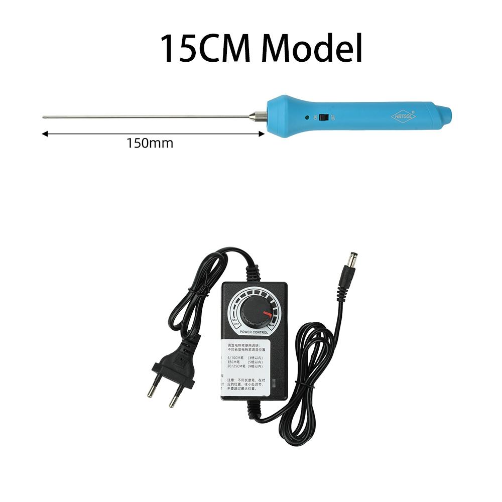 220V Hot Wire Foam Styrofoam Cutter 8s Fast Heating Adjustable Temperature Bendable Electric Cutting Tool for KT Board Foam