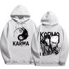 KPOP 4th Album "KARMA" Same Style Unisex Oversized Hoodie FELIX HAN BANGCHAN CHANGBIN HYUNJIN LEE KNOW K-POP Merchandise Apparel