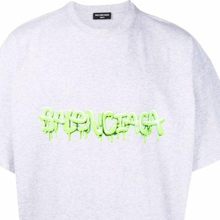 Balenciaga Слизь Оверсайз Футболка 676589TLVF11203