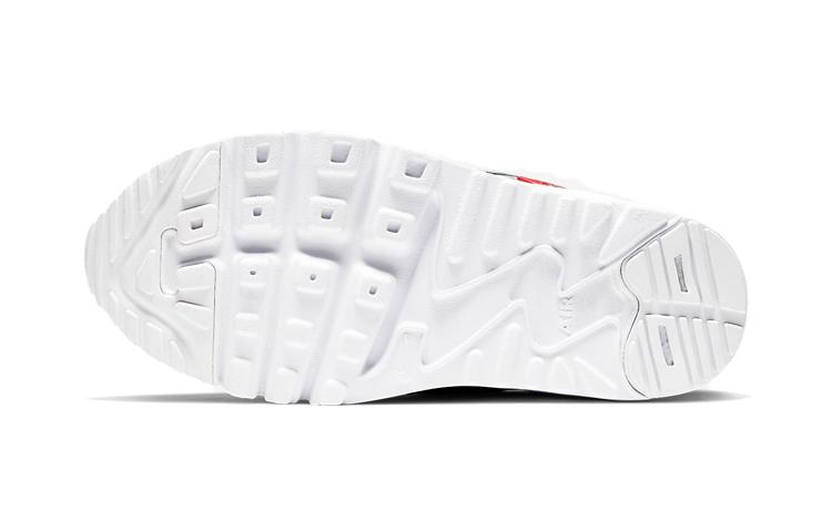 Nike Кроссовки Air Max Tiny 90 Низкие Повседневные Металлический Серебристый Для Детей Возрастом 3 7 Лет 881927-017