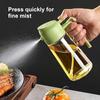 Portable Oil Sprayer and Dispenser 2-in-1 Bottle Spray Oil Dispenser Oil Jar Cruet BBQ Kitchen Baking Roasting Picnic Kitchen Tool