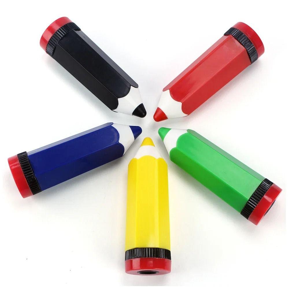 Single Hole Colorful Pencil Sharpener Portable Cartoon Pencil Sharpener Rewards Gift Kids