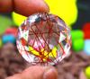 90-100 Carat Oval Shape Brazil Red Quartz Certified Lab Created Loose Gemstone SN373