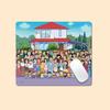 Коврик для игровой мыши Crayon Shin-Chans, милый аниме-коврик для рабочего стола компьютера, офиса, геймерский коврик для мыши, противоскользящий, легко чистится.