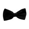 Men Bow Tie Detachable Design Adjustable Fit Solid Color Formal Bow Tie