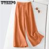 Wide Leg Pants for Women In Spring and Summer Straight Leg Pants Floor Length Pants