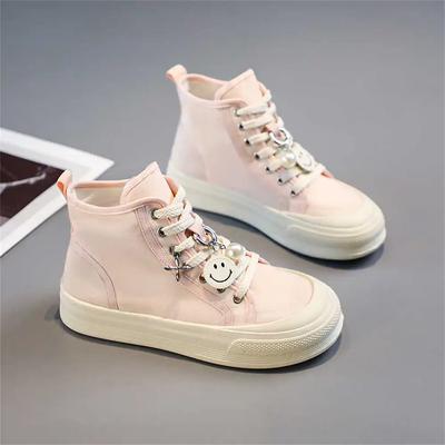 Кремовые хлопковые оранжевые туфли мужские высокие кроссовки мужские повседневные ботинки спортивный стиль знаменитости выходной Team Zapato Styling перепродажа