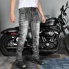 VOLERO Motorcycle Jeans Men Women Workwear Multi-pocket Biker Riding Pants With Silicone Protectors