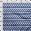 oneOone Cotton Flex Fabric Floral Ikat Printed Fabric 1 Yard 40 Inch Wide