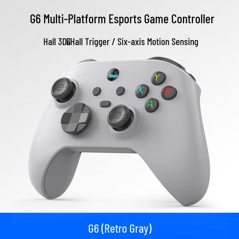 Беспроводной Bluetooth игровой контроллер G6 для ПК, мобильных устройств, iOS, планшетов и Switch