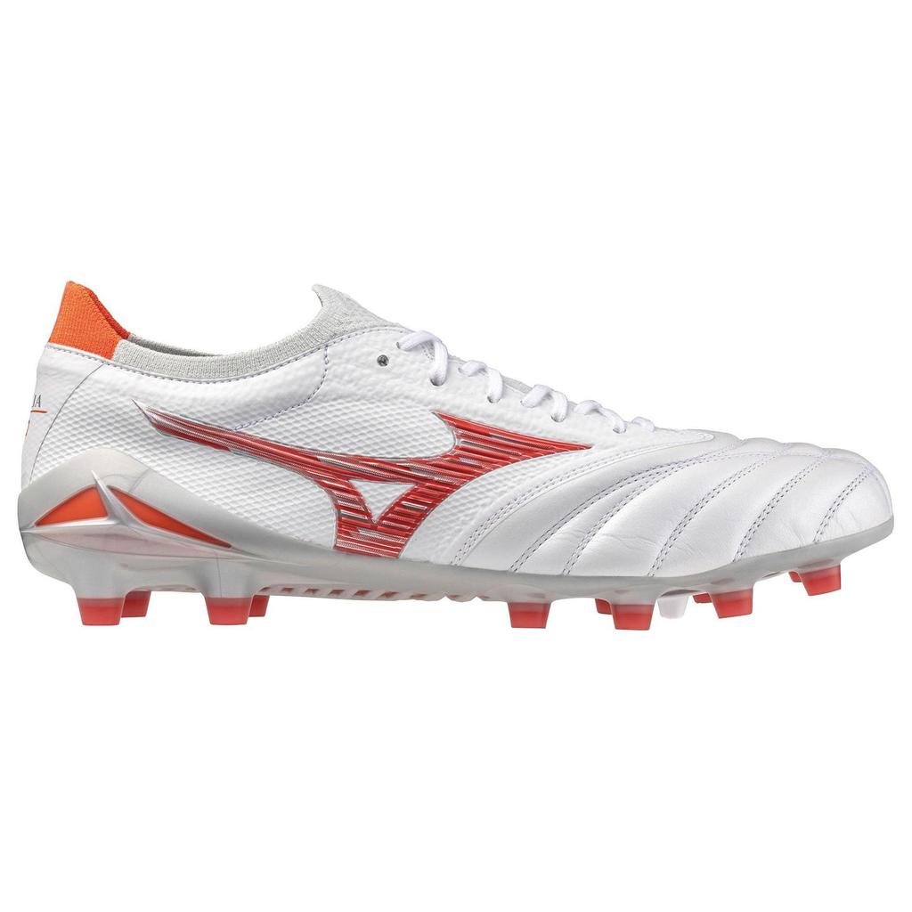 Morelia Neo Mizuno 4 Beta Сделано в Японии 'Super White Pearl Red' P1GA244060