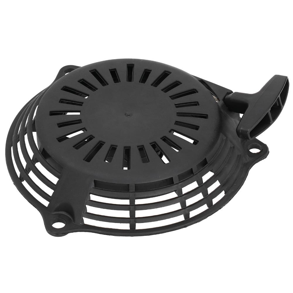 Black Recoil Starter Assembly Replacement Part Lawn Mower Replacement Lawn Mower Engine