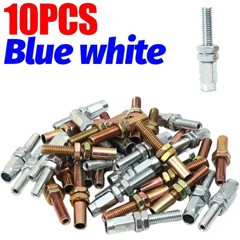 M6x40mm Throttle Cable Adjuster Clutch Wire Screw Bolt Kit for Motorcycle ATV Go Kart Scooter Pit Bike Universal Auto Parts